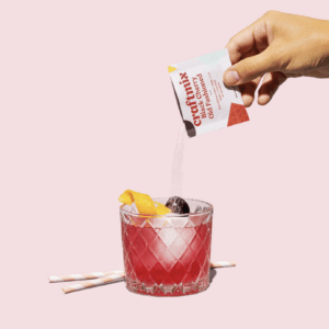 Black Cherry Old Fashioned Mocktail Mixer Single Packet