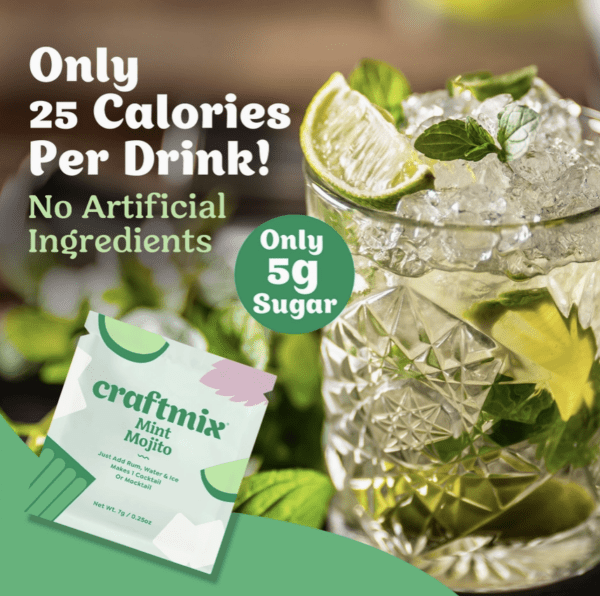 Mint Mojito Mocktail Mixer Low calorie