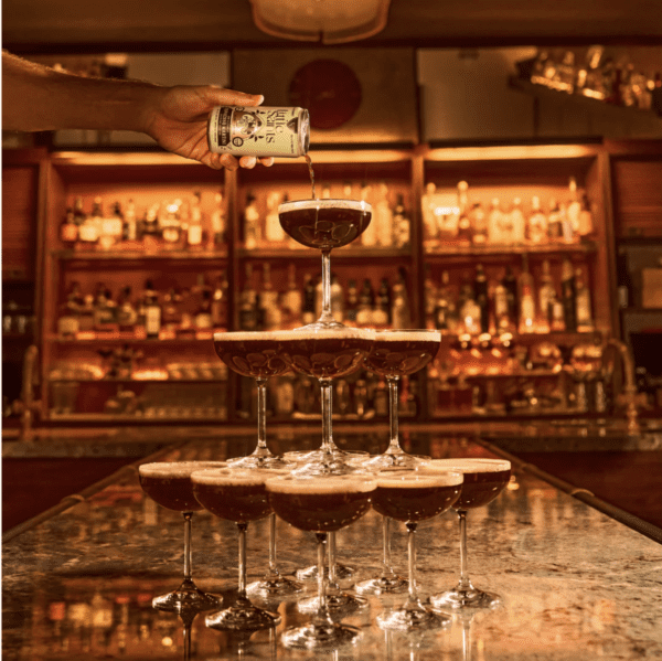 Little Saints Espresso Martini mocktail