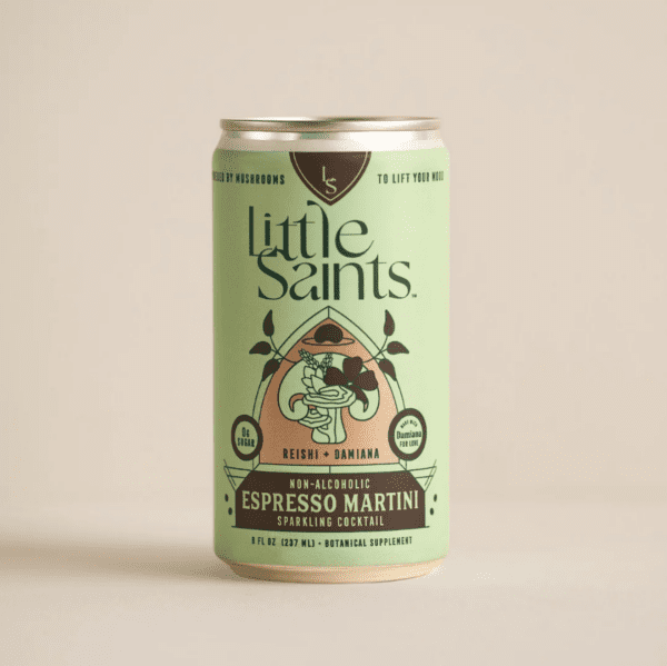 Little Saints Espresso Martini mocktail