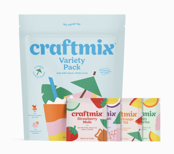 craftmix Variety Pack Cocktail Mixers - 12 Servings