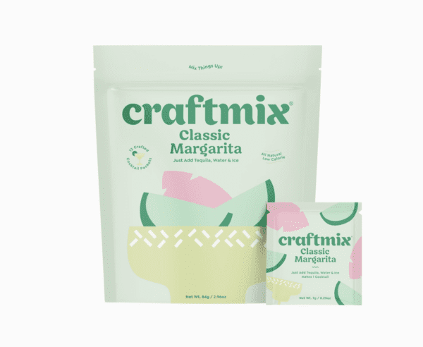 Classic Margarita Cocktail Mixers - 12 Servings