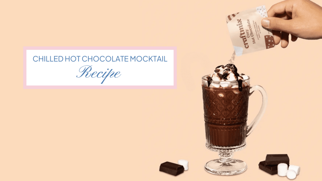 hot chocolate mocktail