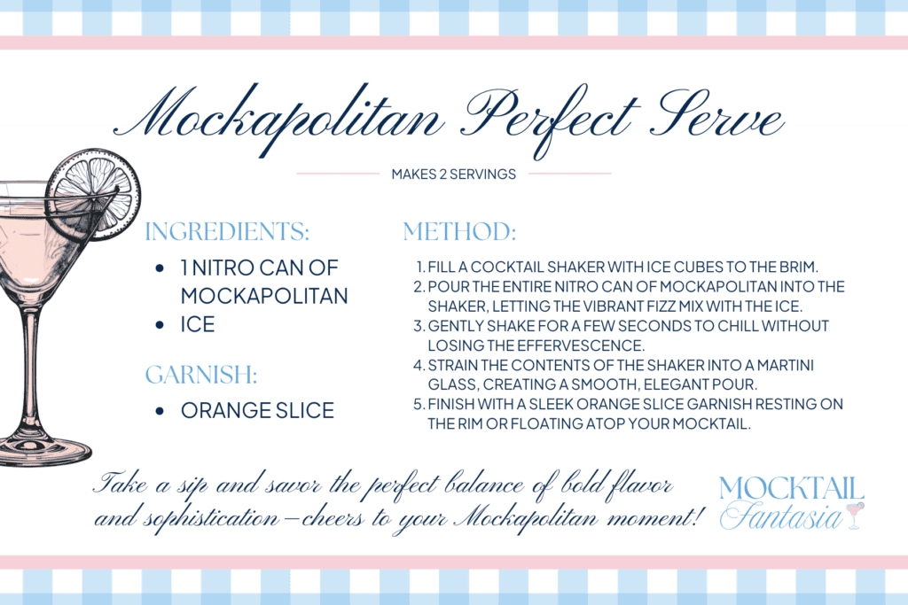 Mockapolitan Perfect Serve Recipe