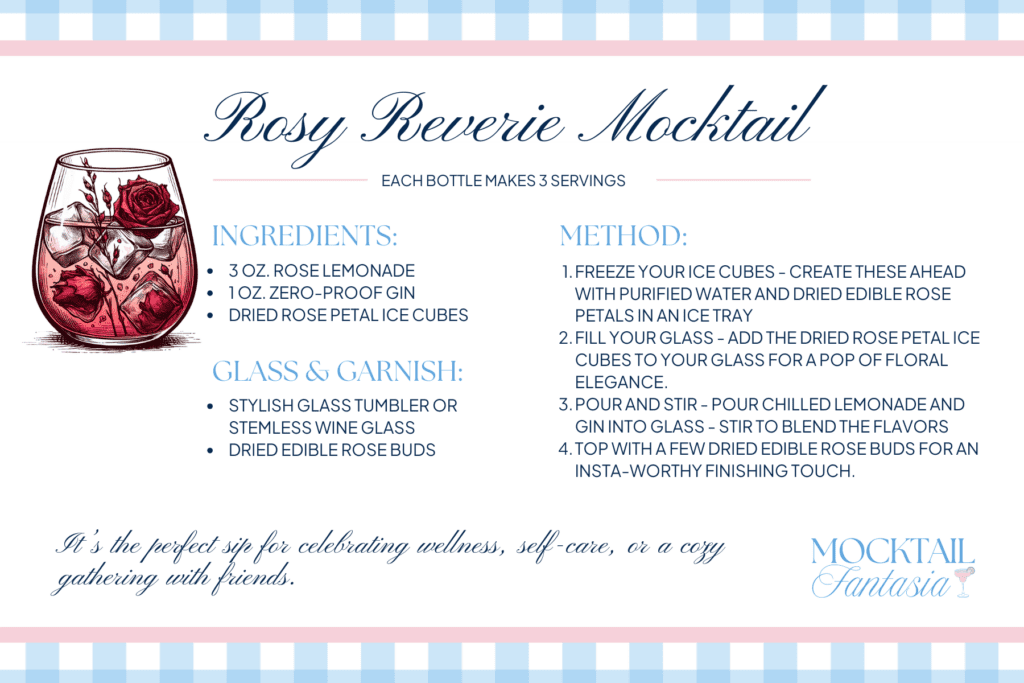 Rosy Reverie Mocktail