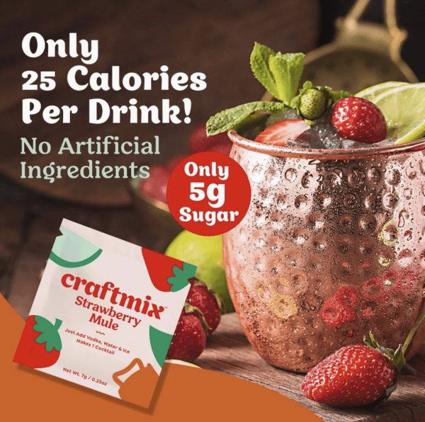 Strawberry Mule Cocktail Mixers - 12 Servings