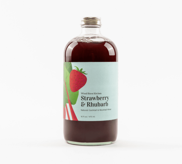 Water, Cane Sugar, Rhubarb Craft Juice Concentrate (Apple Juice Concentrate, Pear Juice Concentrate, Natural Rhubarb Flavor, Citric Acid, Rhubarb Juice Concentrate), Strawberry Craft Juice Concentrate (Apple Juice Concentrate, Aronia Berry Juice Concentrate, Strawberry Juice Concentrate, Citric Acid, Natural Flavor)