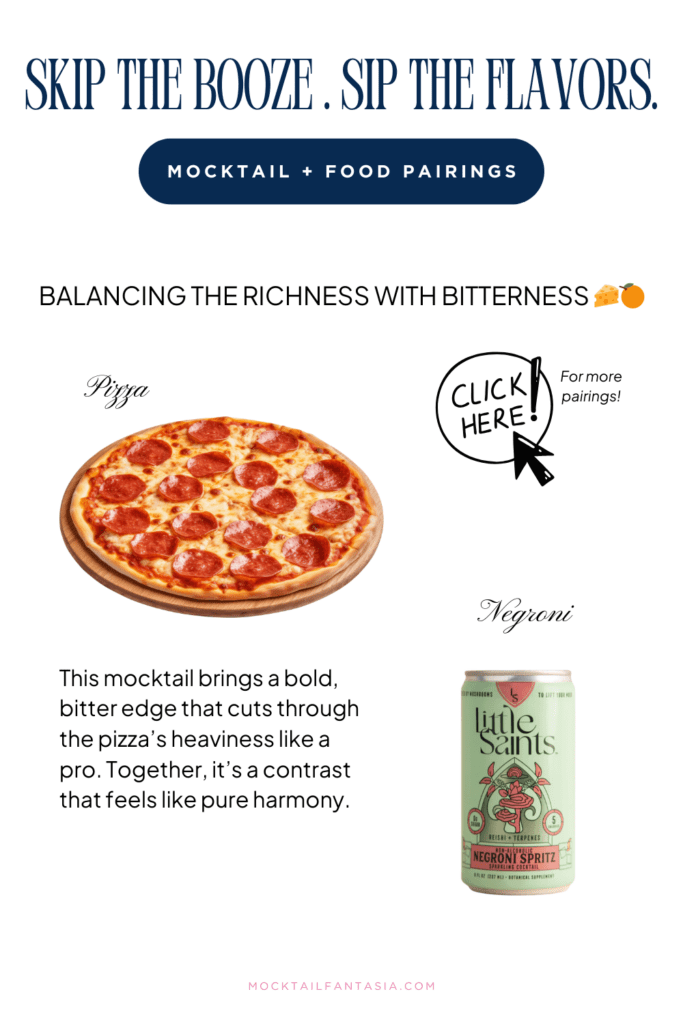 pizza and negroni