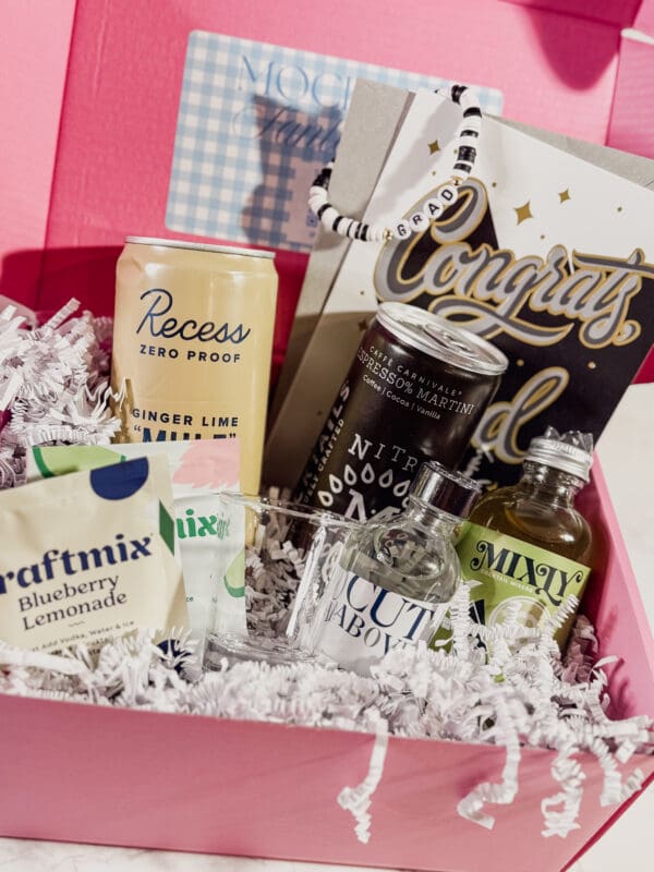 graduation mocktail gift box