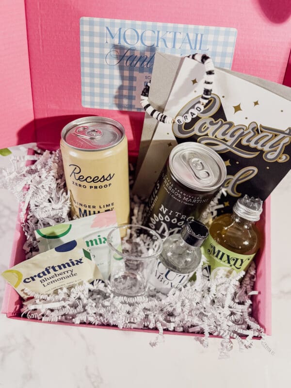 graduation mocktail gift box