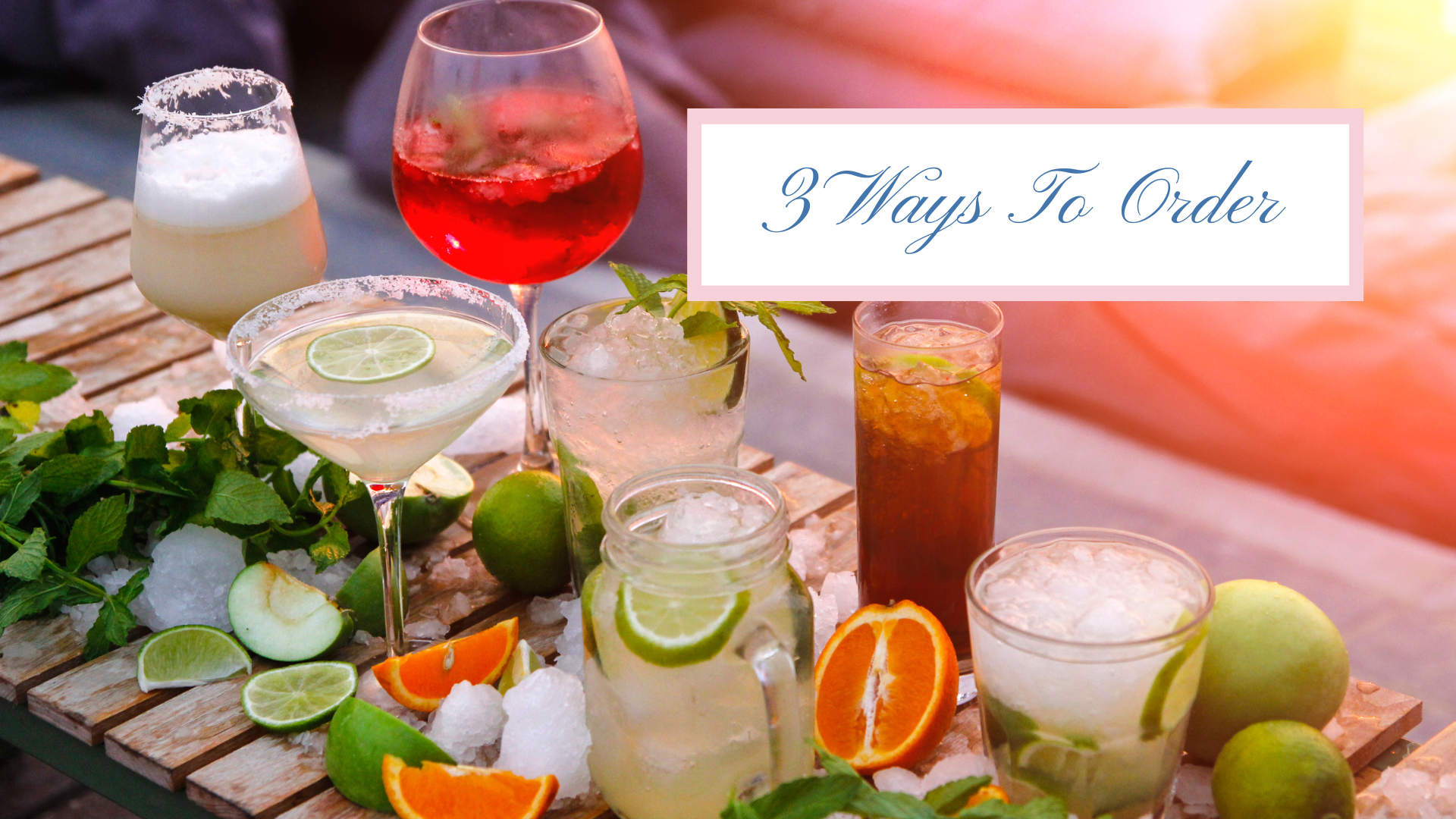 how to order mocktails online