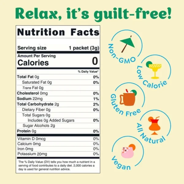 skinny margarita packet