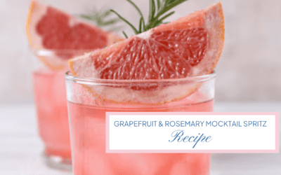 Grapefruit & Rosemary Mocktail Spritz Recipe