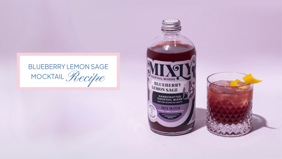 Blueberry Lemon Sage Mocktail