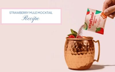 🍓Strawberry Mule Mocktail Recipe