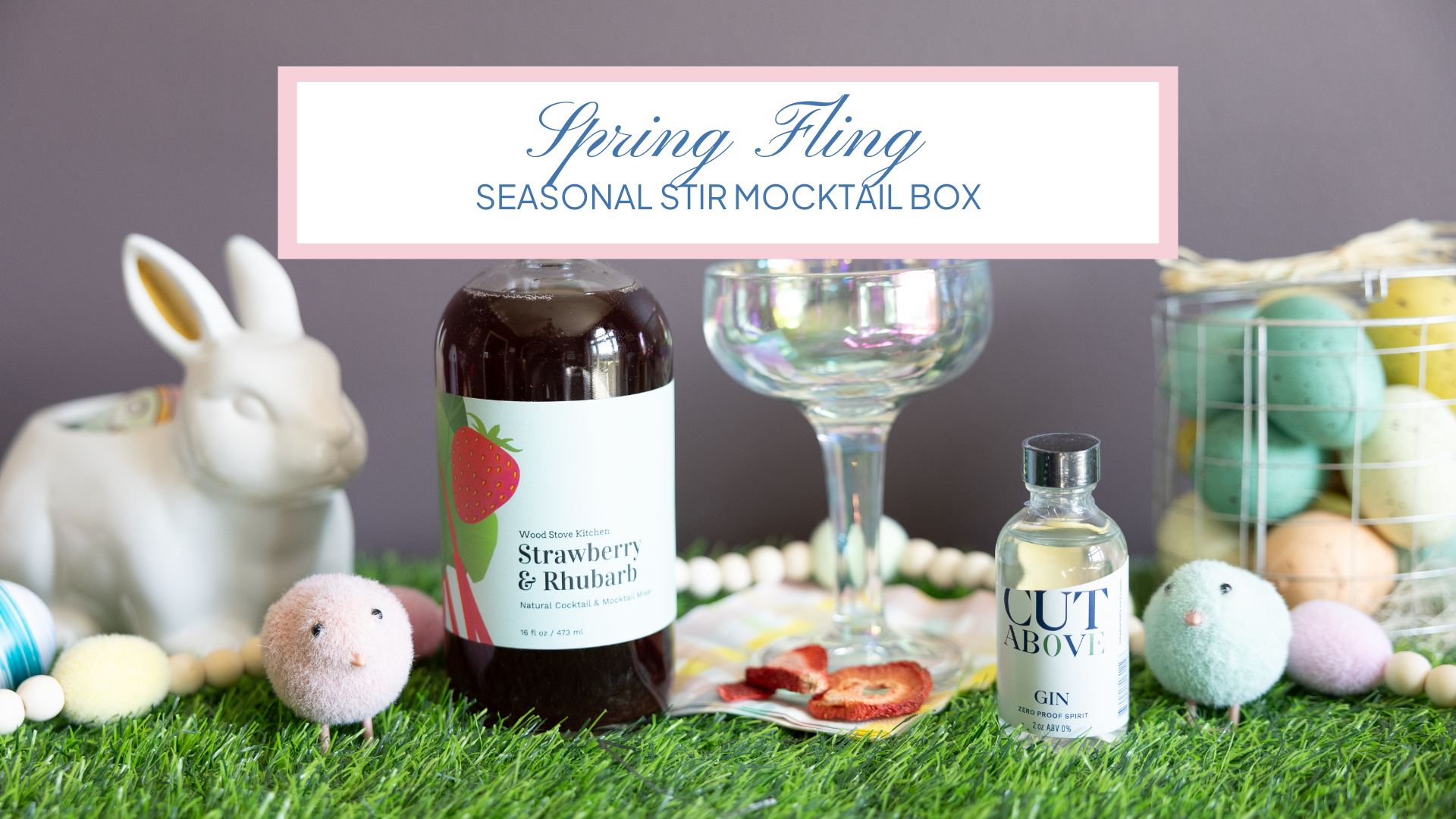 Mocktail Fantasia – (13) Unboxing the "Spring Fling" Mocktail Box: April Edition by Seasonal Stir