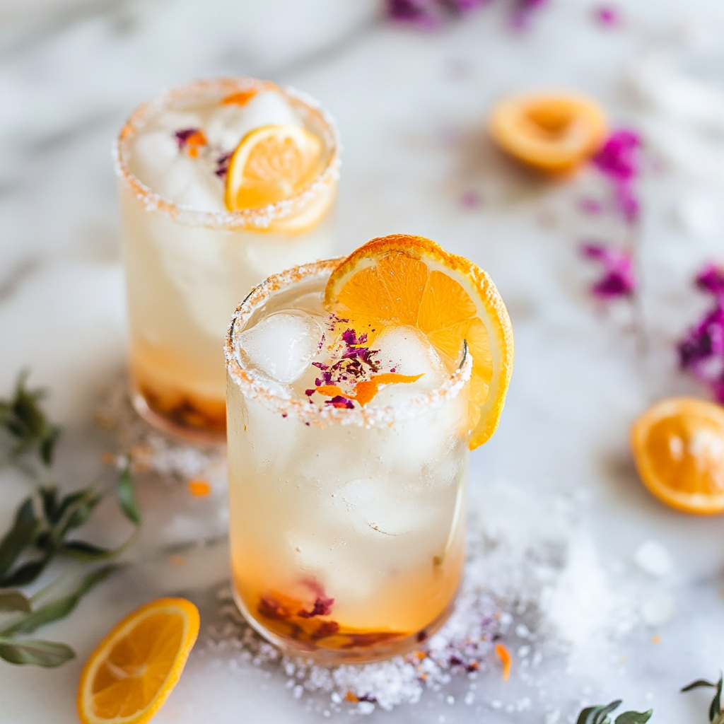 mocktail garnish ideas