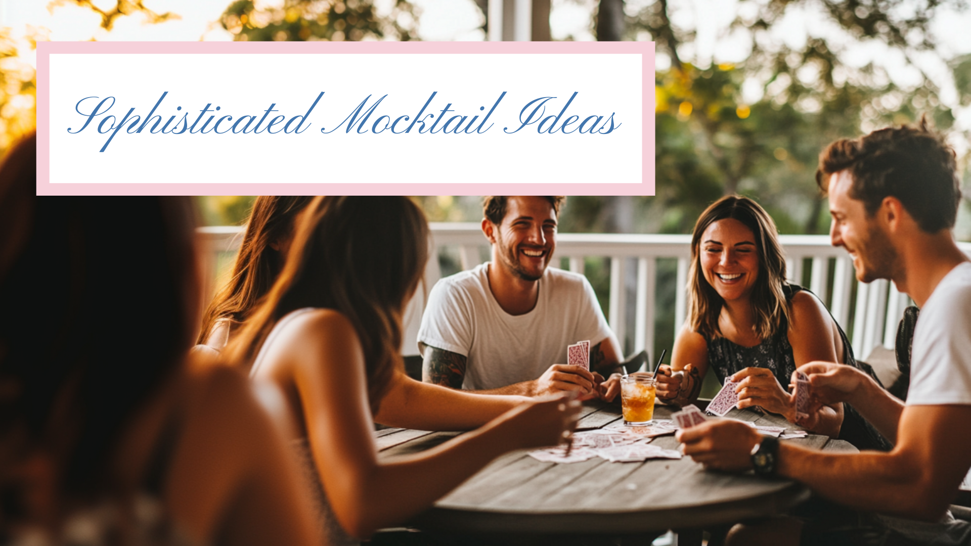 Mocktail Fantasia – (18) sophisticated mocktail ideas