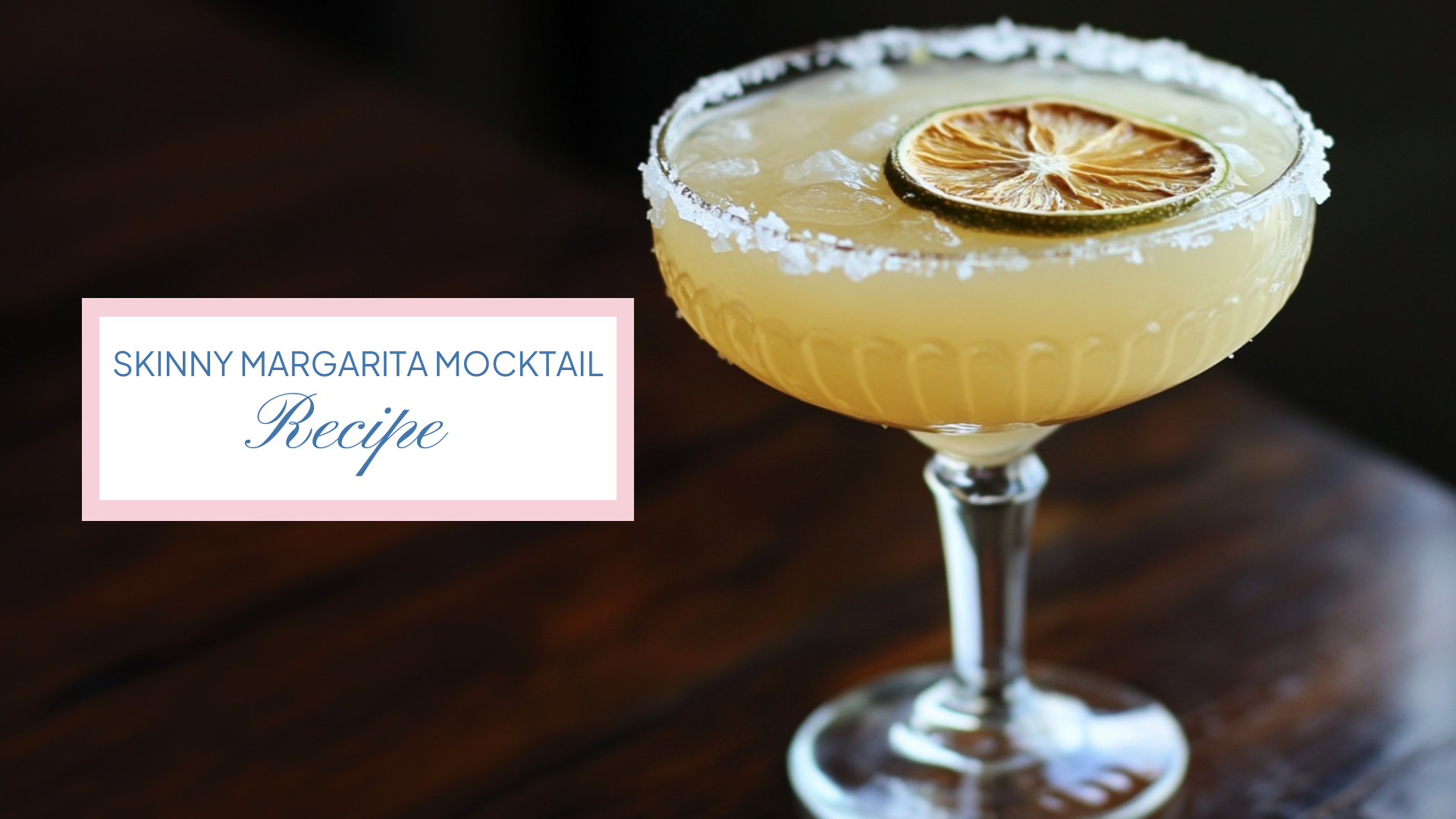 Skinny Margarita Mocktail Recipe