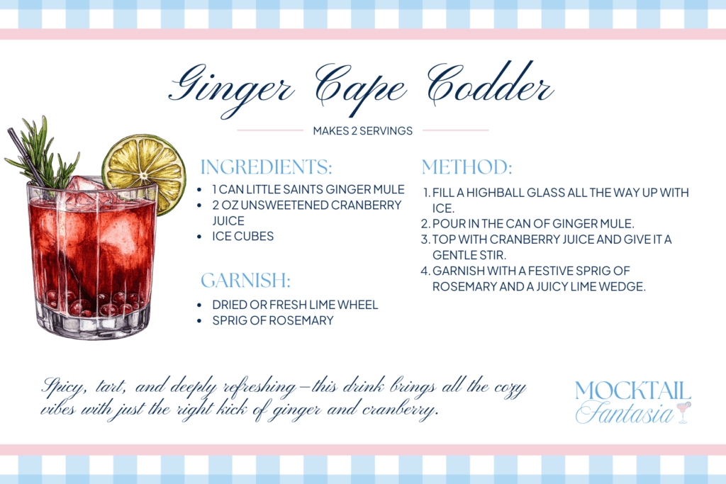 Ginger Cape Codder REcipe