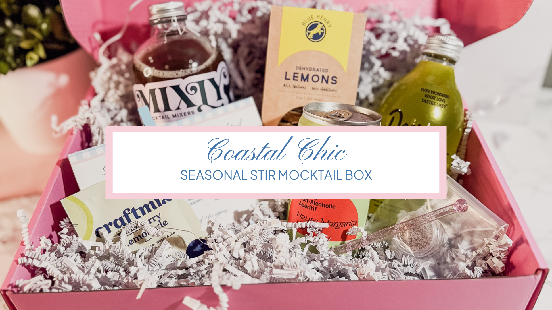 Mocktail Fantasia – Coastal Chic Mocktail Box Mocktail Fantasia - Coastal Chic Mocktail Box