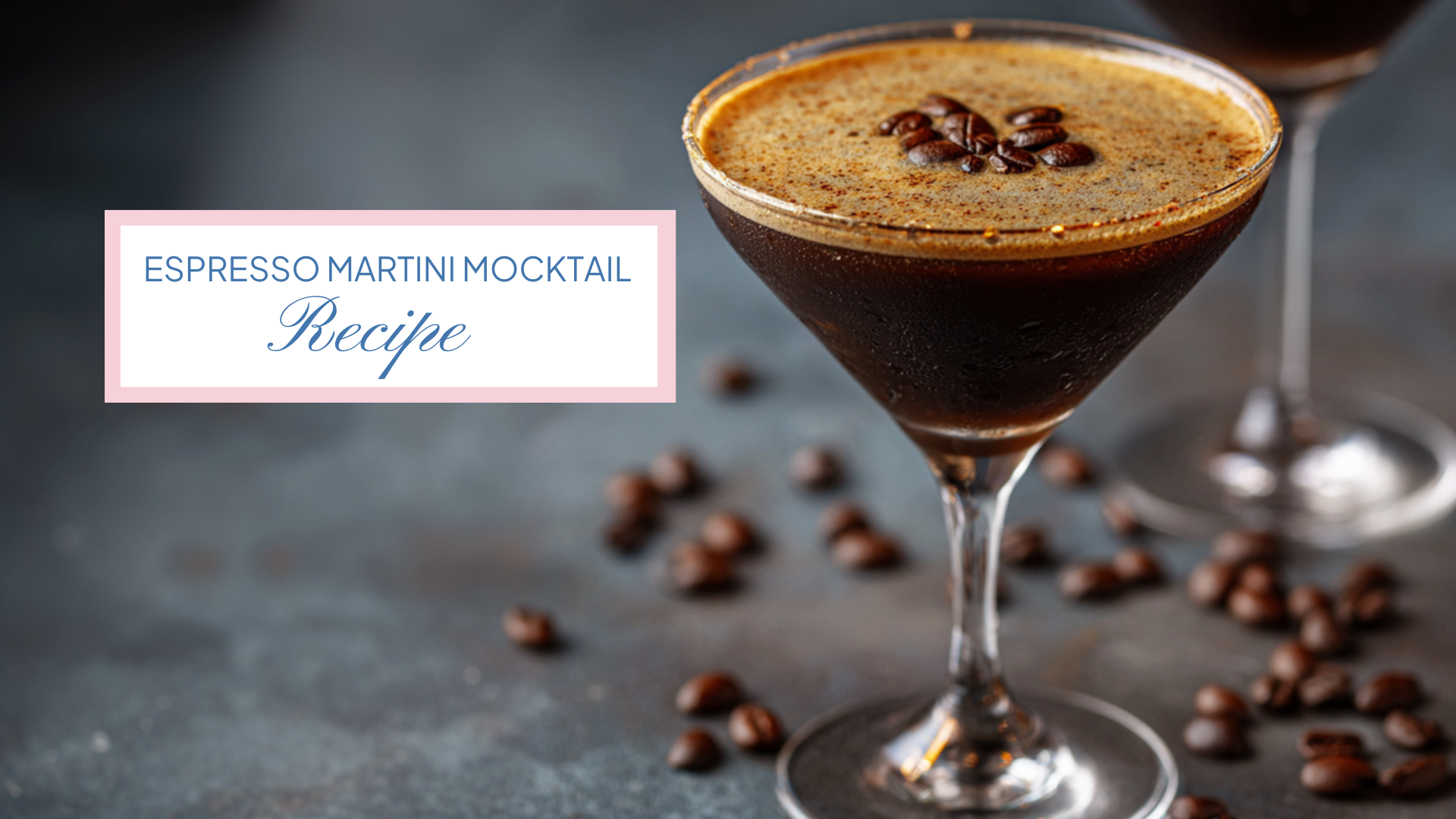 Mocktail Fantasia – Espresso Martini Mocktail Recipe Espresso Martini Mocktail
