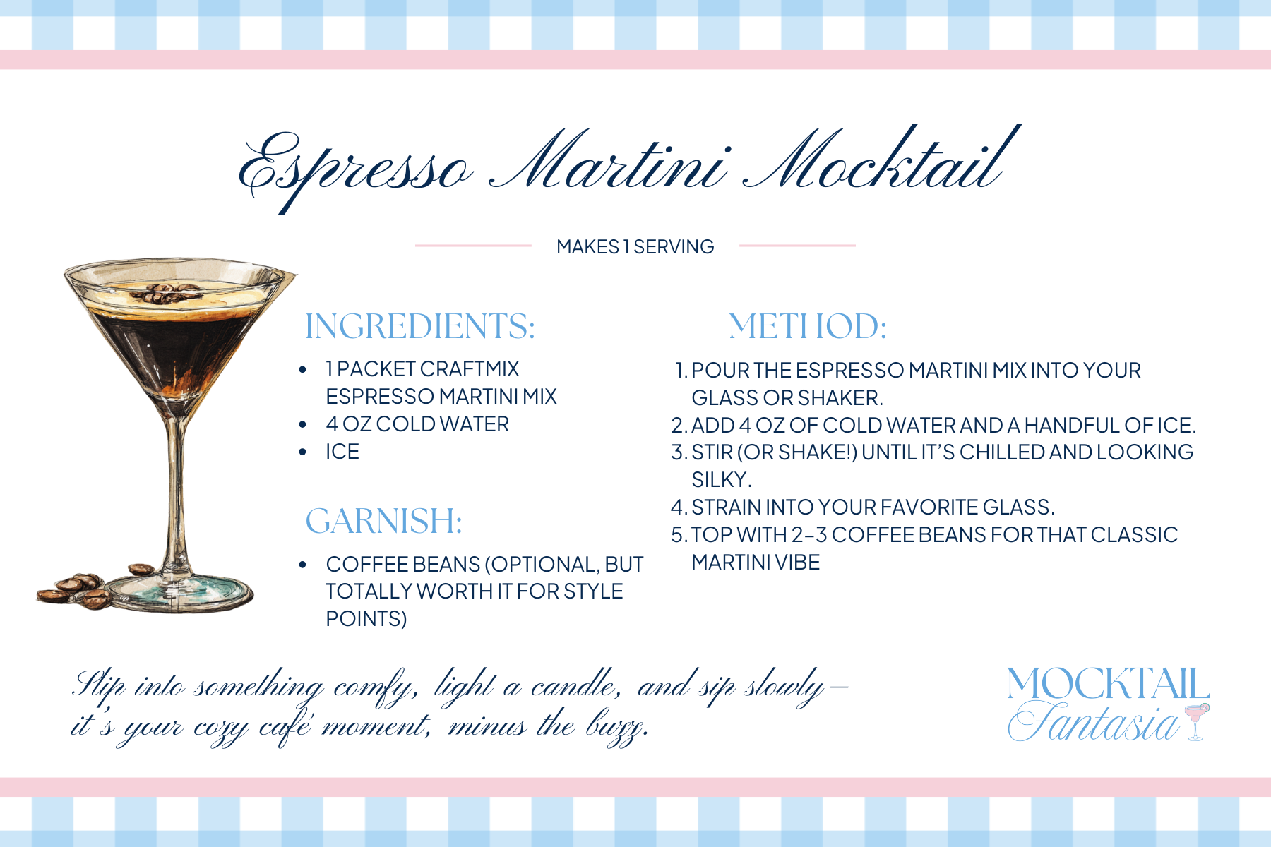 Espresso Martini Mocktail Recipe