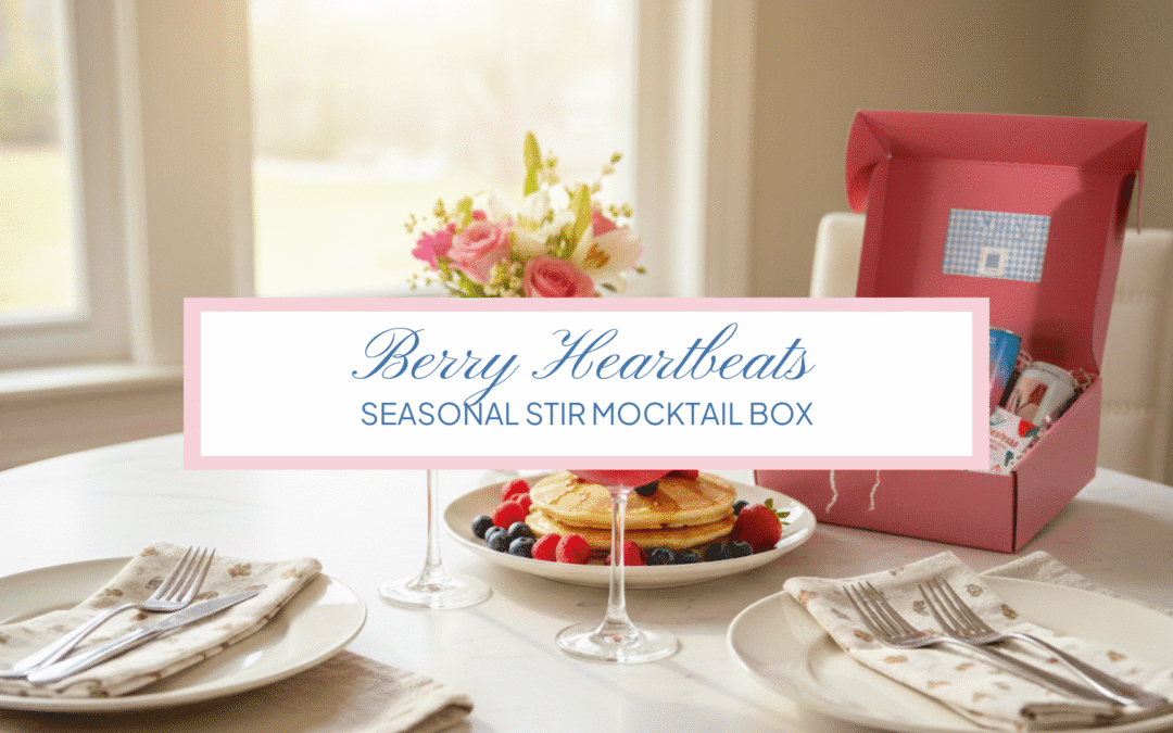 Unboxing February’s “Berry Heartbeats” Seasonal Stir Mocktail Box