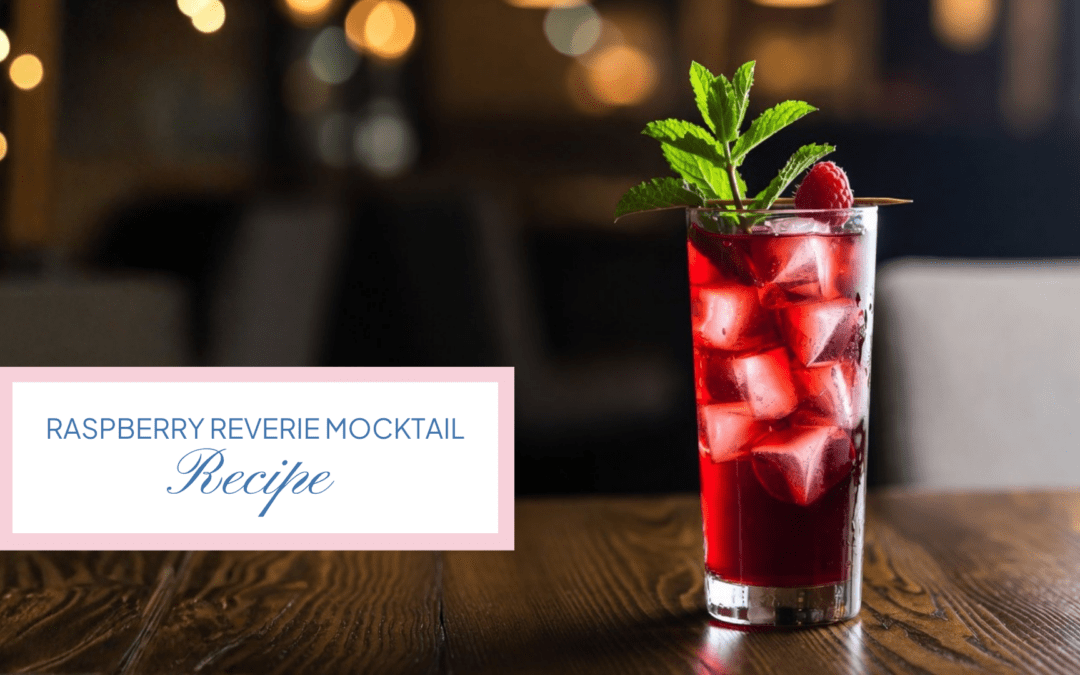 Raspberry Mocktail Recipe: The Simple Raspberry Reverie Sparkler
